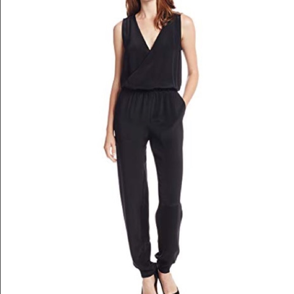 Rebecca Minkoff | Black Silk Jumpsuit | Size 2